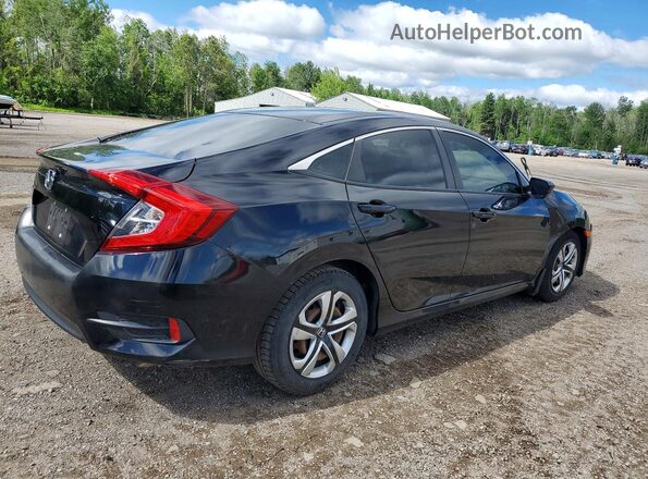 2HGFC2F54HH024679 2017 HONDA CIVIC Black უკანა მარჯვენა