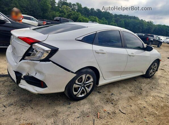 2HGFC2F54HH520078 2017 HONDA CIVIC White Задня права чверть