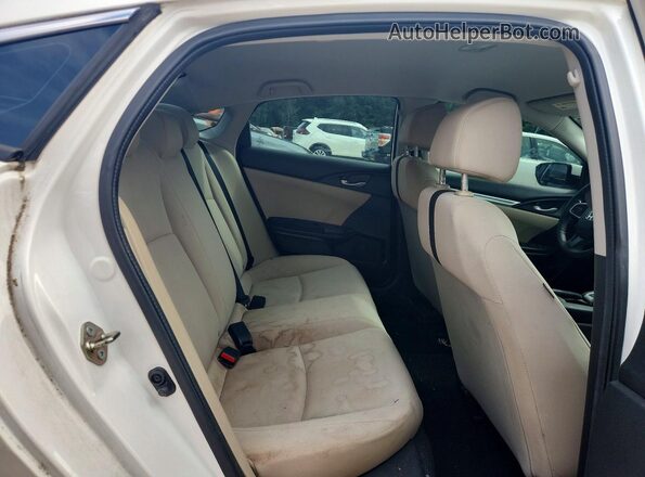 2HGFC2F54HH520078 2017 HONDA CIVIC White Вид задніх сидінь