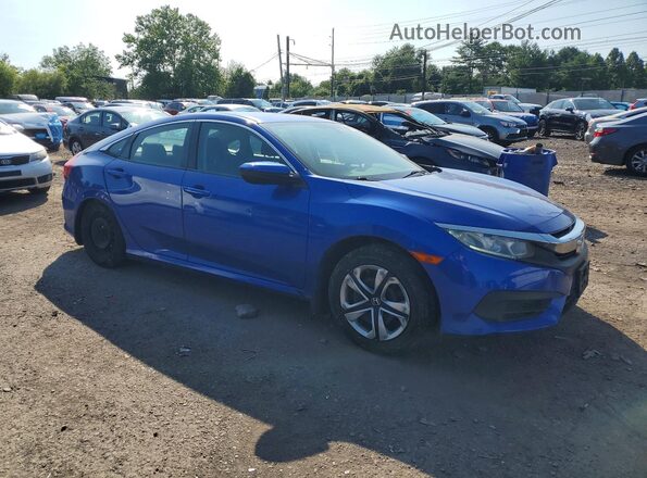 2HGFC2F54HH528780 2017 HONDA CIVIC Blue Front right