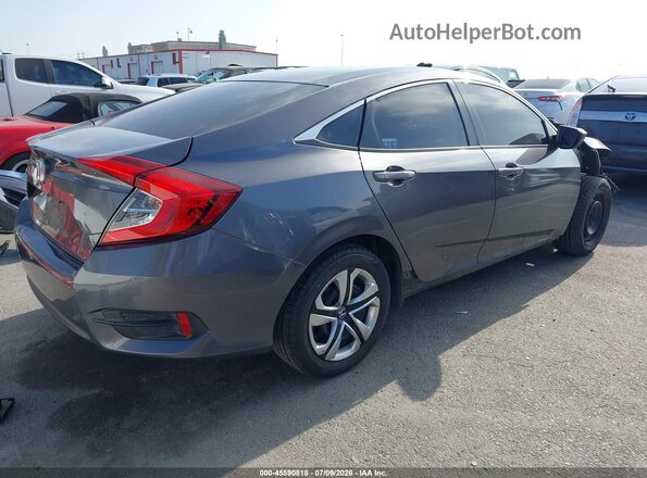 2HGFC2F54HH533106 2017 HONDA CIVIC Gray Задня права чверть