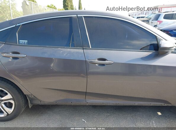 2HGFC2F54HH533106 2017 HONDA CIVIC Gray Панорамний вид салону 360°