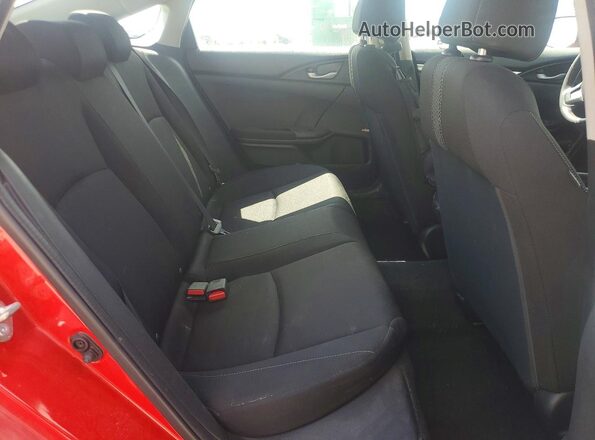 2HGFC2F54HH537852 2017 HONDA CIVIC Red Vista de los asientos traseros