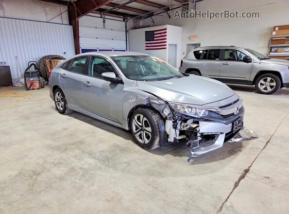 2HGFC2F54HH551704 2017 HONDA CIVIC Silver Առջևի աջ