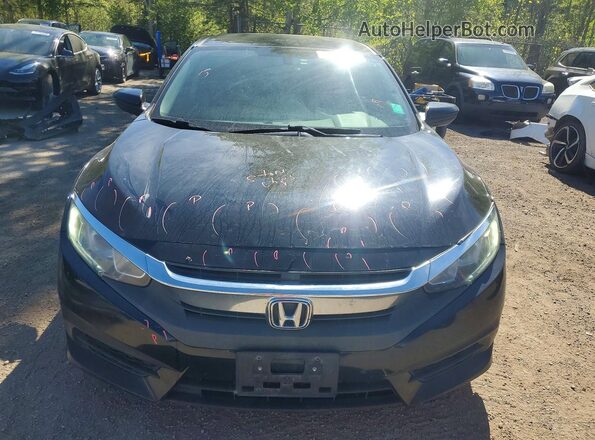 2HGFC2F54JH011291 2018 HONDA CIVIC Black Դիմացի տեսք