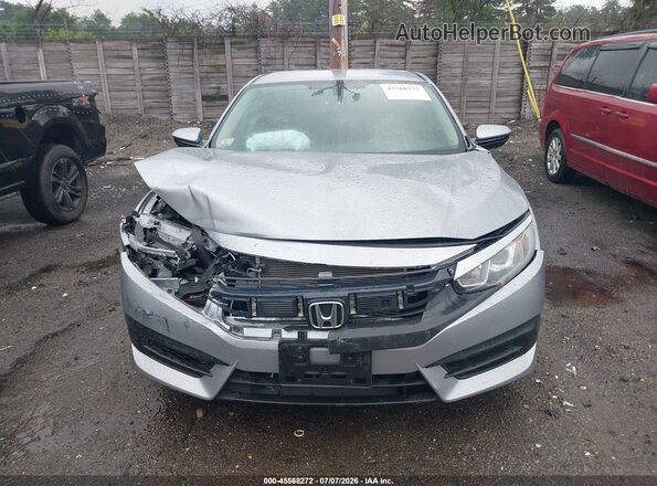 2HGFC2F54JH519602 2018 HONDA CIVIC Silver Vista del cuadro de instrumentos