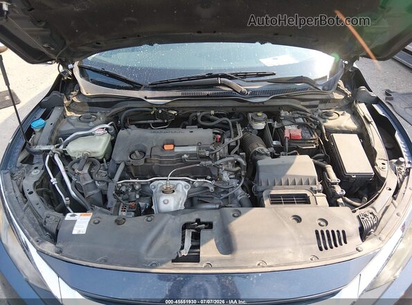 2HGFC2F54JH555371 2018 HONDA CIVIC Blue Հետևի տեսք