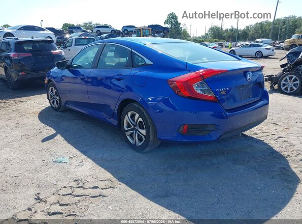 2HGFC2F54JH577371 2018 HONDA CIVIC Blue Հետևի ձախ
