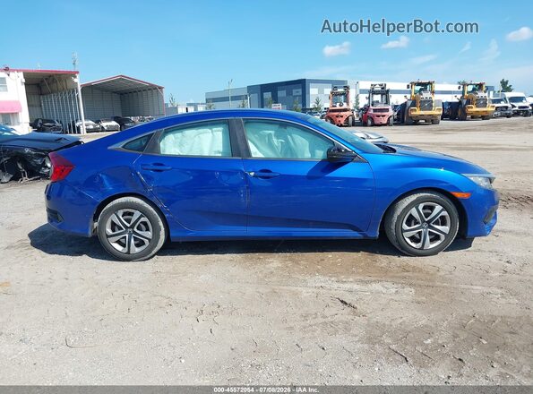 2HGFC2F54JH577371 2018 HONDA CIVIC Blue Սալոնի հետևի տեսք