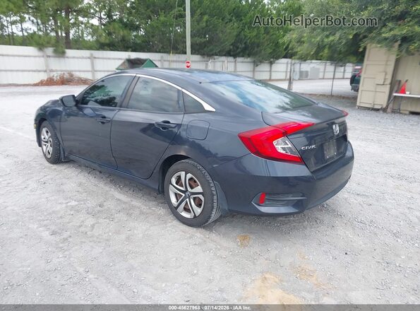 2HGFC2F54JH578942 2018 HONDA CIVIC Blue Задня ліва чверть