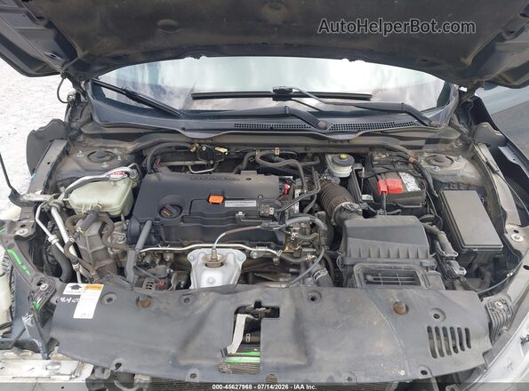 2HGFC2F54JH578942 2018 HONDA CIVIC Blue Вид ззаду