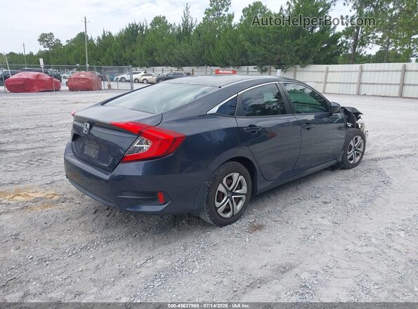 2HGFC2F54JH578942 2018 HONDA CIVIC Blue Задня права чверть