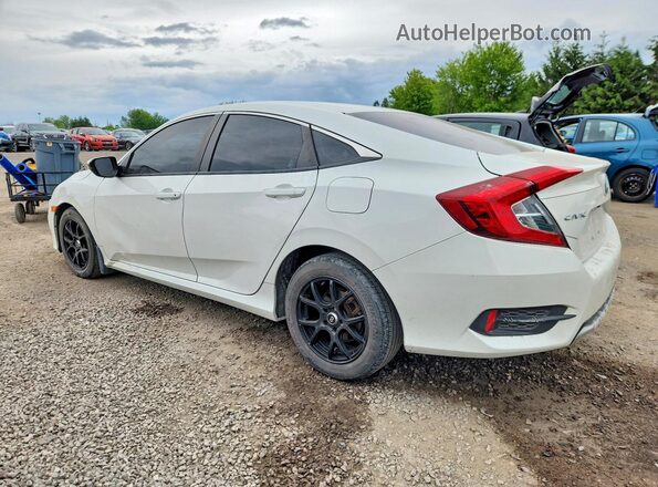 2HGFC2F54KH003502 2019 HONDA CIVIC Белый Задняя левая четверть