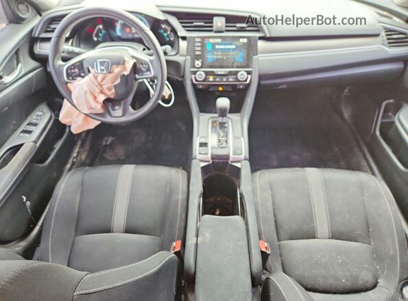 2HGFC2F54KH003502 2019 HONDA CIVIC Белый Вид панели приборов