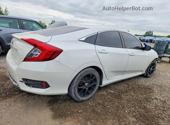 2HGFC2F54KH003502 2019 HONDA CIVIC Белый Задняя правая четверть