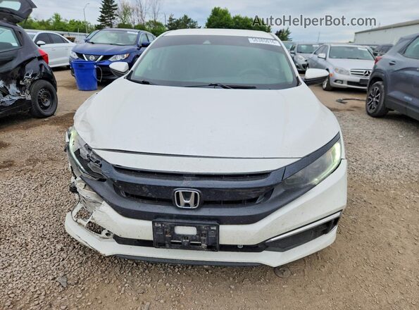 2HGFC2F54KH003502 2019 HONDA CIVIC Белый Вид спереди