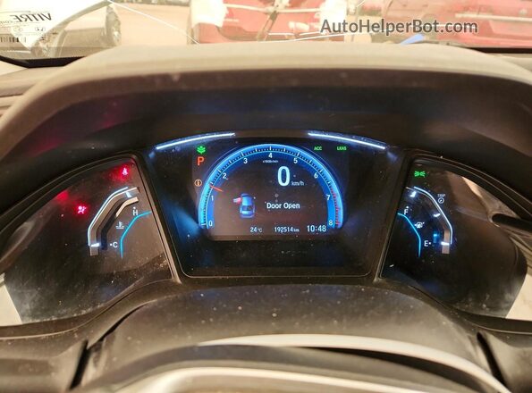 2HGFC2F54KH019859 2019 HONDA CIVIC Белый Вид щитка приборов