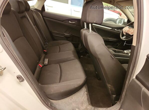 2HGFC2F54KH019859 2019 HONDA CIVIC Белый Вид задних сидений
