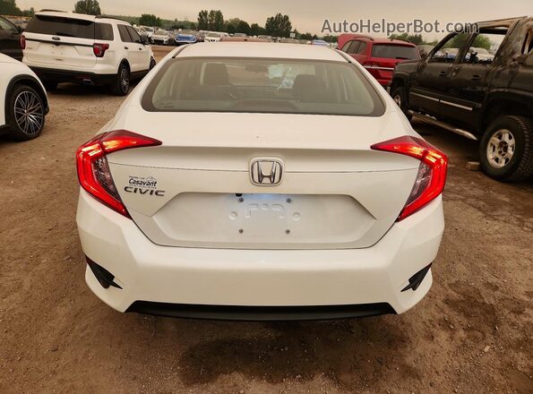 2HGFC2F54KH019859 2019 HONDA CIVIC Белый Вид сзади
