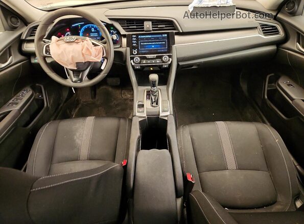 2HGFC2F54KH019859 2019 HONDA CIVIC Белый Вид панели приборов