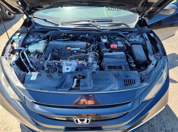 2HGFC2F54MH015961 2021 HONDA CIVIC Black Սալոնի հետևի տեսք