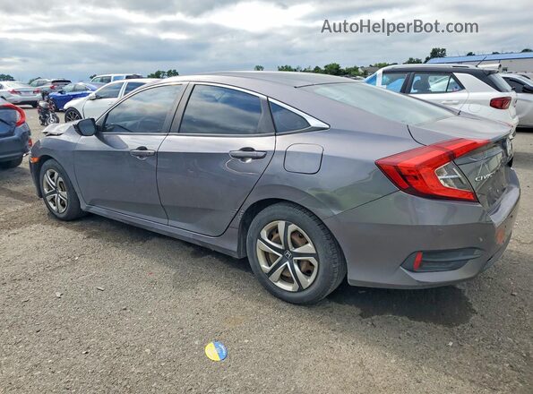 2HGFC2F55GH509413 2016 HONDA CIVIC Gray Հետևի ձախ