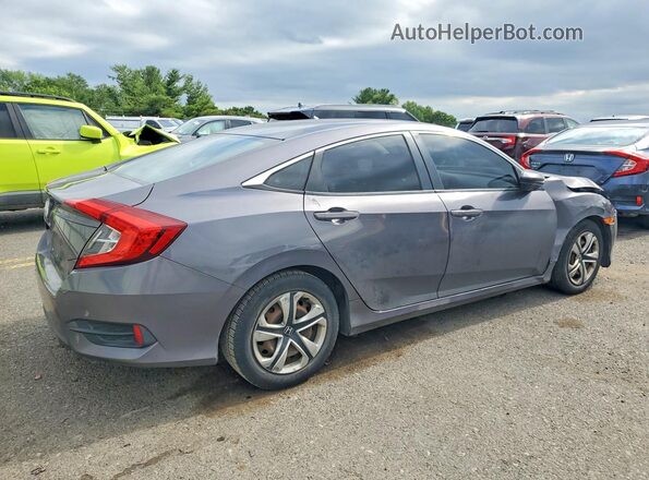 2HGFC2F55GH509413 2016 HONDA CIVIC Gray Հետևի աջ