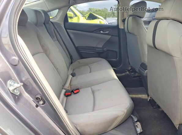 2HGFC2F55GH509413 2016 HONDA CIVIC Gray Հետևի նստատեղերի տեսք