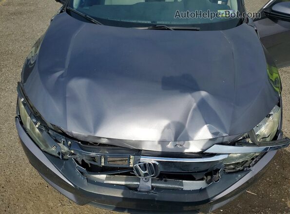 2HGFC2F55GH509413 2016 HONDA CIVIC Gray Սալոնի հետևի տեսք