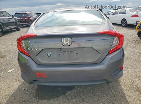 2HGFC2F55GH509413 2016 HONDA CIVIC Gray Հետևի տեսք