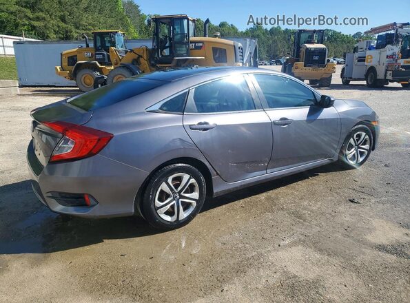 2HGFC2F55GH513297 2016 HONDA CIVIC Gray Задня права чверть