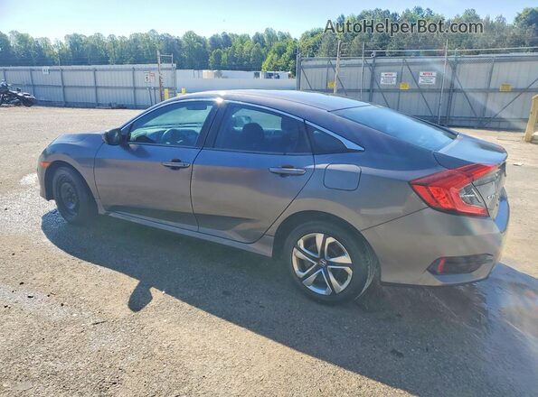 2HGFC2F55GH513297 2016 HONDA CIVIC Gray Задня ліва чверть