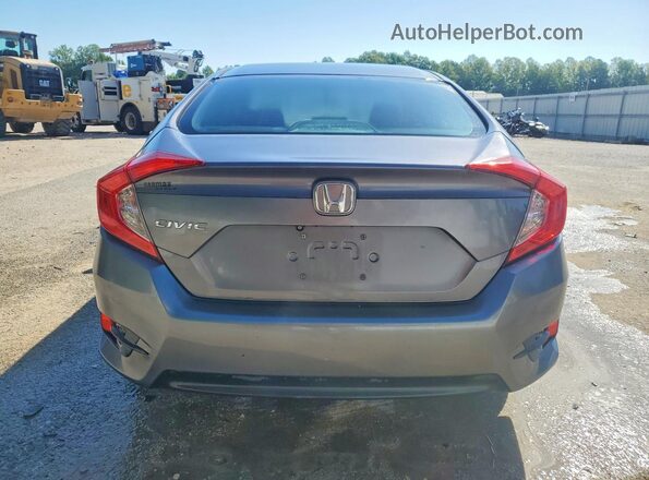 2HGFC2F55GH513297 2016 HONDA CIVIC Gray Вид ззаду