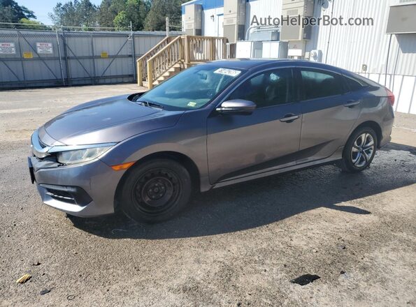 2HGFC2F55GH513297 2016 HONDA CIVIC Gray 