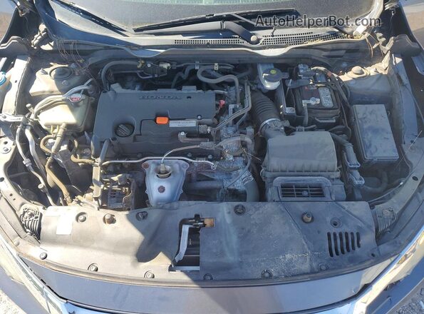 2HGFC2F55GH513297 2016 HONDA CIVIC Gray Вид задньої частини салону
