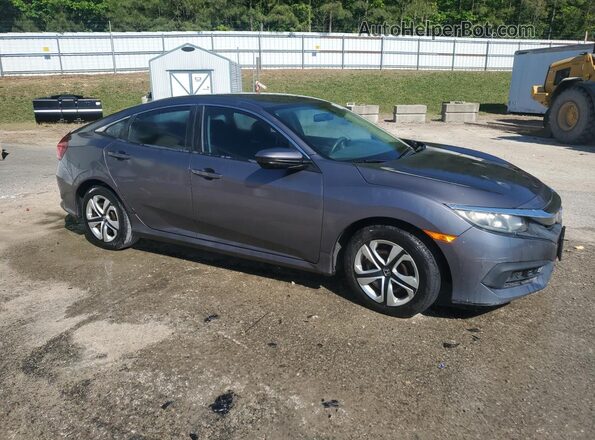 2HGFC2F55GH513297 2016 HONDA CIVIC Gray 
