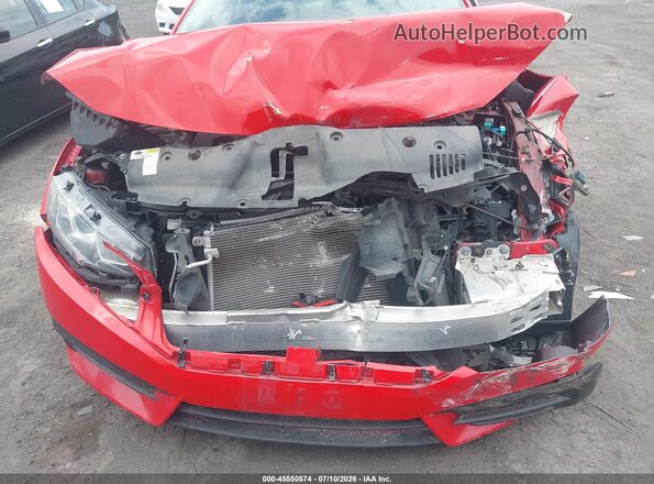 2HGFC2F55GH521447 2016 HONDA CIVIC Красный Вид спереди