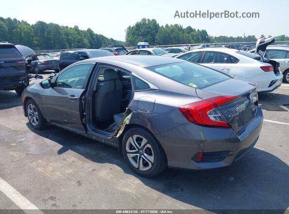 2HGFC2F55GH537079 2016 HONDA CIVIC Gray Tył lewy