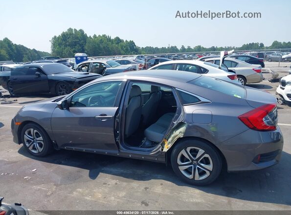 2HGFC2F55GH537079 2016 HONDA CIVIC Gray 