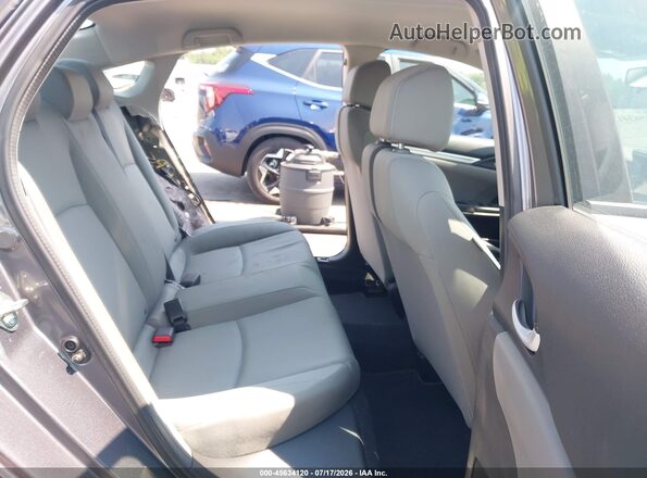 2HGFC2F55GH537079 2016 HONDA CIVIC Gray Widok naklejki z numerem VIN