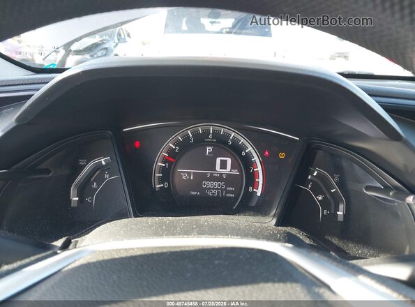 2HGFC2F55GH549913 2016 HONDA CIVIC Gray Vista de los asientos traseros