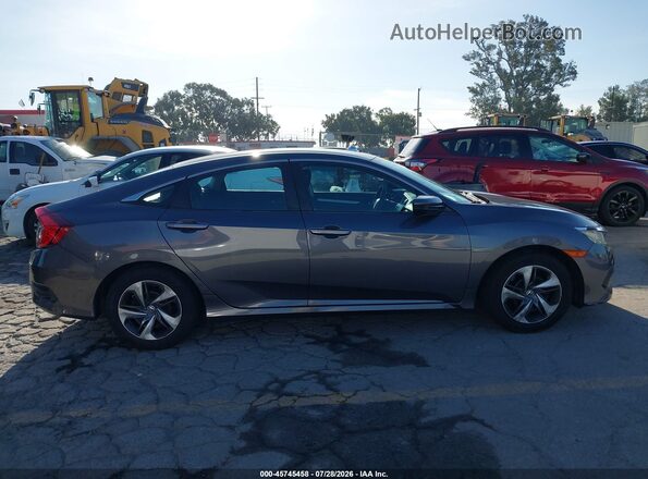 2HGFC2F55GH549913 2016 HONDA CIVIC Gray Vista interior trasera