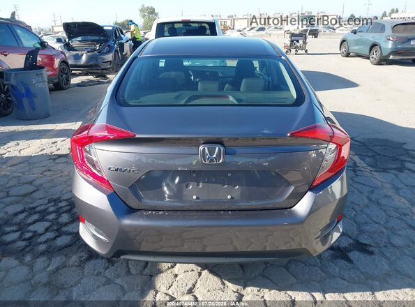 2HGFC2F55GH549913 2016 HONDA CIVIC Gray 