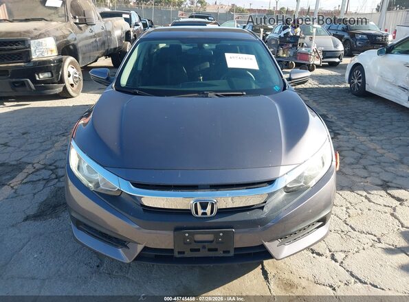 2HGFC2F55GH549913 2016 HONDA CIVIC Gray Vista del cuadro de instrumentos