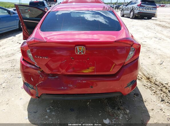 2HGFC2F55GH570535 2016 HONDA CIVIC Красный Вид спереди