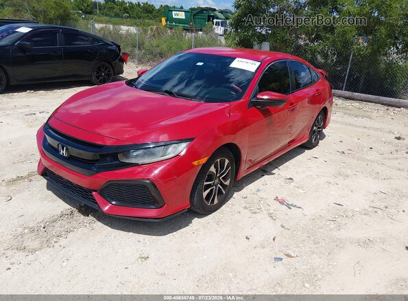 2HGFC2F55GH570535 2016 HONDA CIVIC Красный Передняя левая четверть