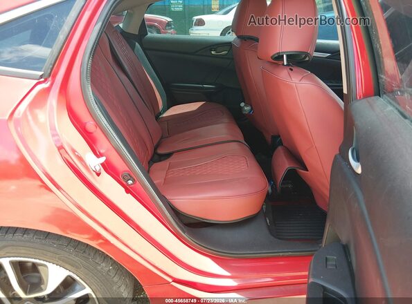 2HGFC2F55GH570535 2016 HONDA CIVIC Красный Вид наклейки с VIN-кодом