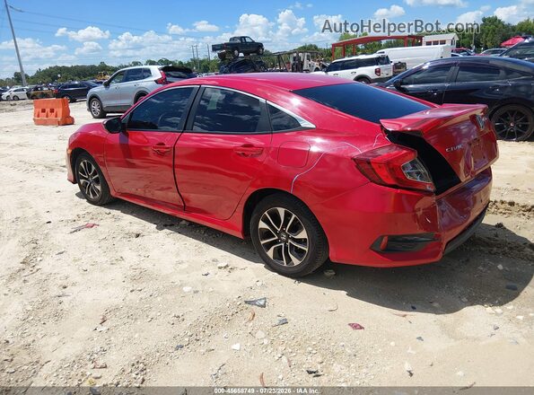 2HGFC2F55GH570535 2016 HONDA CIVIC Красный Панорамный вид салона 360°
