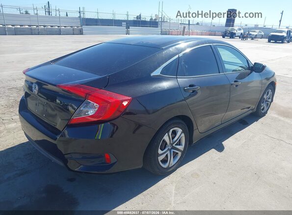 2HGFC2F55HH523779 2017 HONDA CIVIC Черный Задняя правая четверть