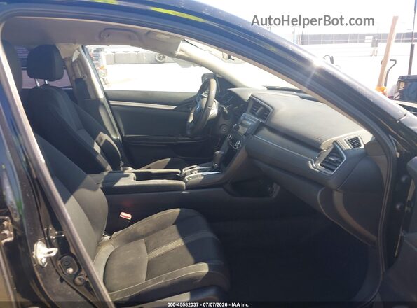 2HGFC2F55HH523779 2017 HONDA CIVIC Черный Вид салона спереди